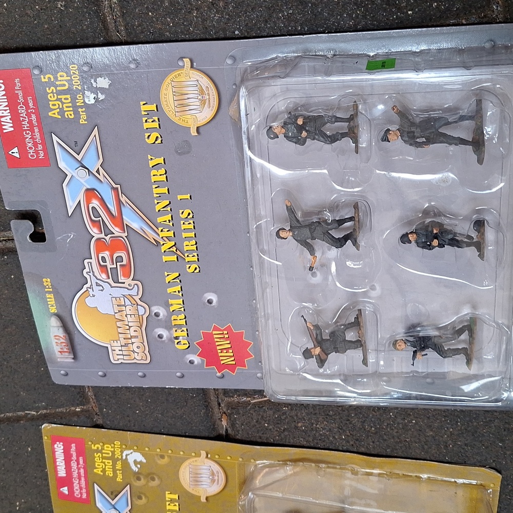WWII 32X German Infantry set series 1
